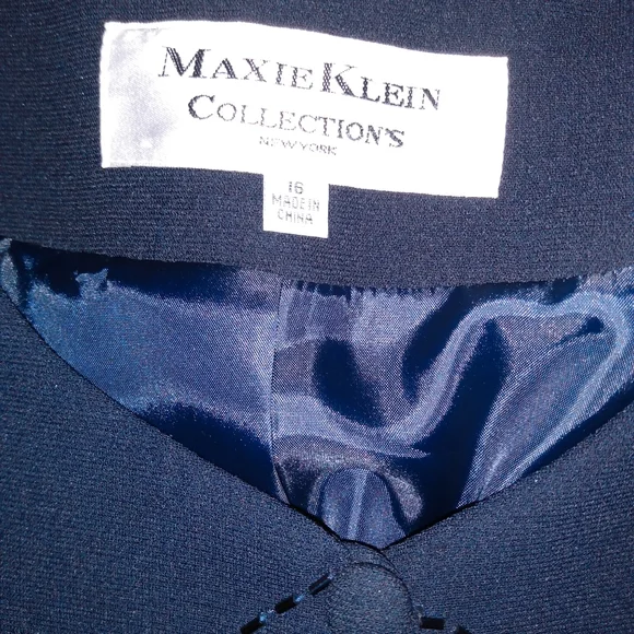 NWT Maxie Klein Designer Bejeweled Blazer - Picture 4 of 8